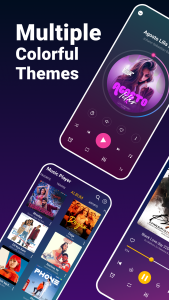اسکرین شات 1 برنامه Music Player - MP3 Player App