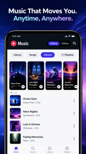 اسکرین شات 7 برنامه Music Player Mp3 Player