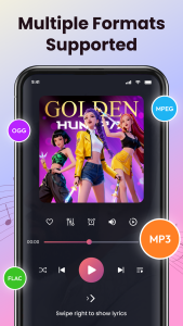اسکرین شات 3 برنامه Play Song Offline Music Player