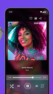 اسکرین شات 5 برنامه Audio & Music Player MP3