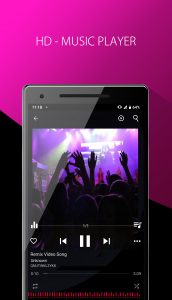 اسکرین شات 1 برنامه Music Player