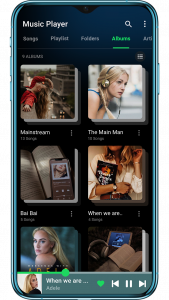 اسکرین شات 4 برنامه Music Player - MP3 Player App