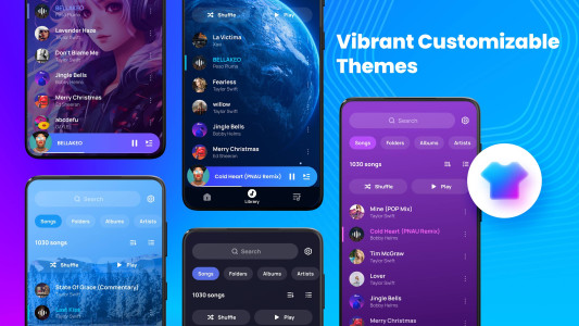 اسکرین شات 7 برنامه Music Player Offline & MP3