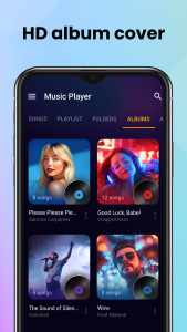 اسکرین شات 6 برنامه Music Player & MP3 Player