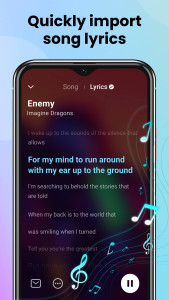 اسکرین شات 4 برنامه Music Player & MP3 Player