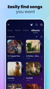 اسکرین شات 6 برنامه Music Player & MP3 Player