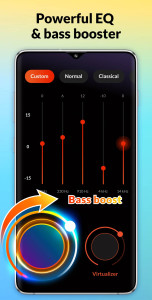 اسکرین شات 8 برنامه Music Player, MP3 Player