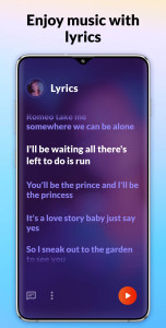 اسکرین شات 4 برنامه Music Player & MP3 - DDMusic