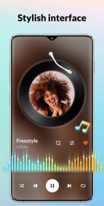 اسکرین شات 3 برنامه Music Player & MP3 - DDMusic