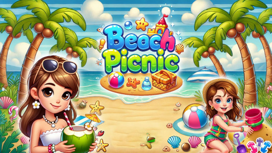 اسکرین شات 1 بازی My FamilyTown Fun Beach Picnic