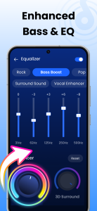 اسکرین شات 5 برنامه Offline Music Player: Play MP3