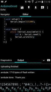 اسکرین شات 4 برنامه ArduinoDroid - Arduino/ESP IDE