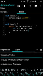 اسکرین شات 4 برنامه ArduinoDroid - Arduino/ESP IDE