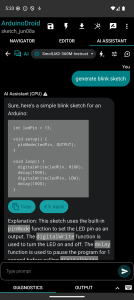 اسکرین شات 8 برنامه ArduinoDroid - Arduino/ESP IDE