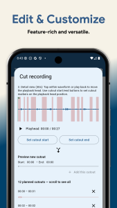 اسکرین شات 6 برنامه Tape-a-Talk Voice Recorder
