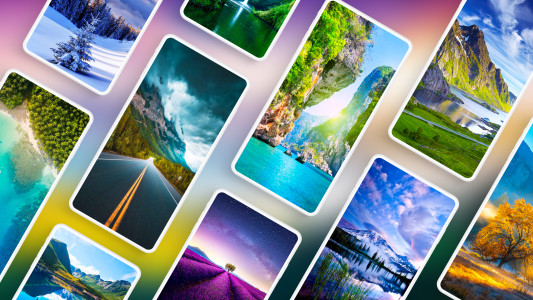 اسکرین شات 1 برنامه Nature Wallpapers 4K