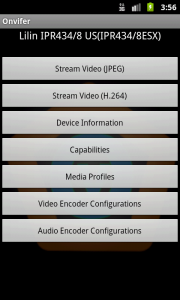 اسکرین شات 3 برنامه Onvier - IP Camera Monitor