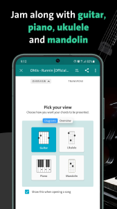 اسکرین شات 5 برنامه Chordify: Song Chords & Tuner