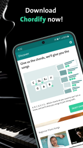 اسکرین شات 6 برنامه Chordify: Song Chords & Tuner