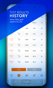 اسکرین شات 5 برنامه FIREPROBE Speed Test