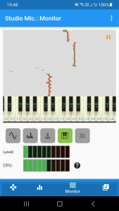 اسکرین شات 1 برنامه Studio Microphone/Recorder