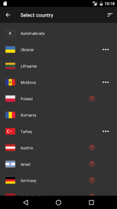 اسکرین شات 3 برنامه Hideman VPN