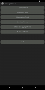 اسکرین شات 3 برنامه Privacy Scanner (AntiSpy)