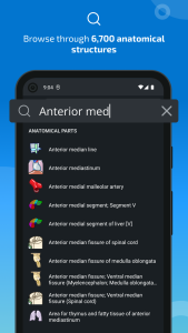 اسکرین شات 3 برنامه IMAIOS e-Anatomy