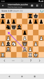 اسکرین شات 3 بازی Chess Tactics Pro (Puzzles)