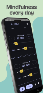 اسکرین شات 1 برنامه Brain Waves - Binaural Beats