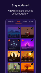 اسکرین شات 4 برنامه Sleep sounds: Relax & Sleep