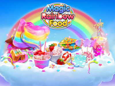 اسکرین شات 5 بازی Magic Rainbow Unicorn Foods ❤ Dream Desserts!