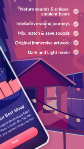 اسکرین شات 2 برنامه Sleep Sounds