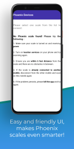 اسکرین شات 4 برنامه Phoenix Weighing Scale