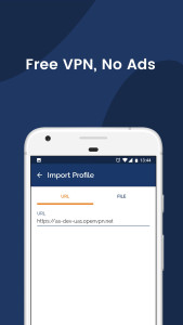 اسکرین شات 1 برنامه OpenVPN Connect – OpenVPN App