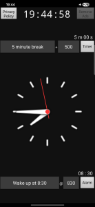 اسکرین شات 4 برنامه Analog Clock Second Widget