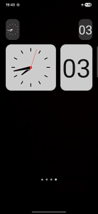 اسکرین شات 1 برنامه Analog Clock Second Widget