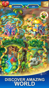اسکرین شات 5 بازی Lost Jewels - Match 3 Puzzle