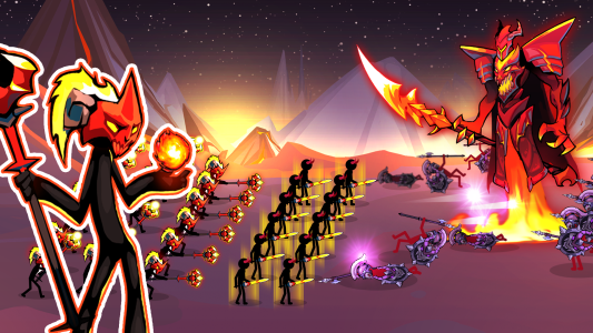 اسکرین شات 2 بازی Stick Saga: Endless War