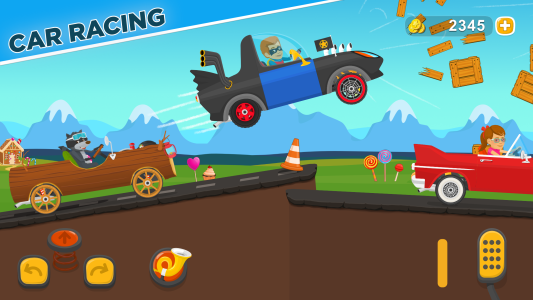 اسکرین شات 1 بازی Racing car games for kids 2-5