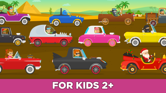 اسکرین شات 3 بازی Racing car games for kids 2-5