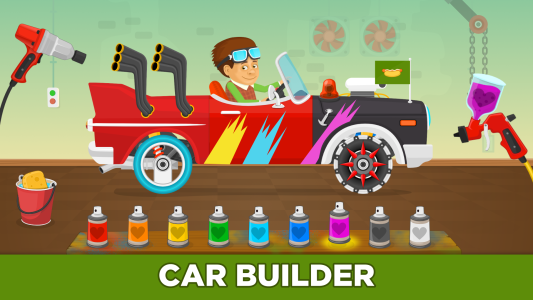 اسکرین شات 2 بازی Racing car games for kids 2-5