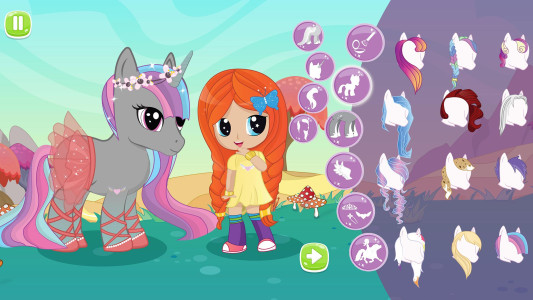 اسکرین شات 5 بازی Pony Dress Up 2
