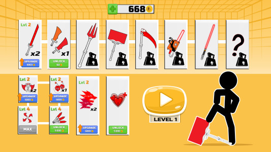 اسکرین شات 6 بازی Stickman fighter : Epic battle