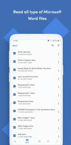اسکرین شات 3 برنامه Office Reader - PDF,Word,Excel
