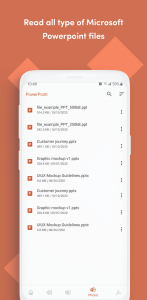 اسکرین شات 5 برنامه Office Reader - PDF,Word,Excel