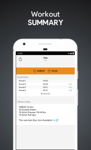 اسکرین شات 6 برنامه SmartWOD Timer - WOD timer