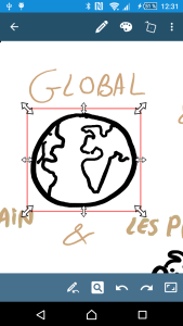 اسکرین شات 2 برنامه HandWrite Pro Note & Draw