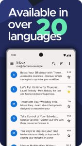 اسکرین شات 8 برنامه Thunderbird: Free Your Inbox