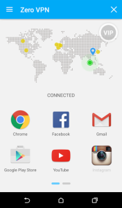 اسکرین شات 5 برنامه Zero VPN